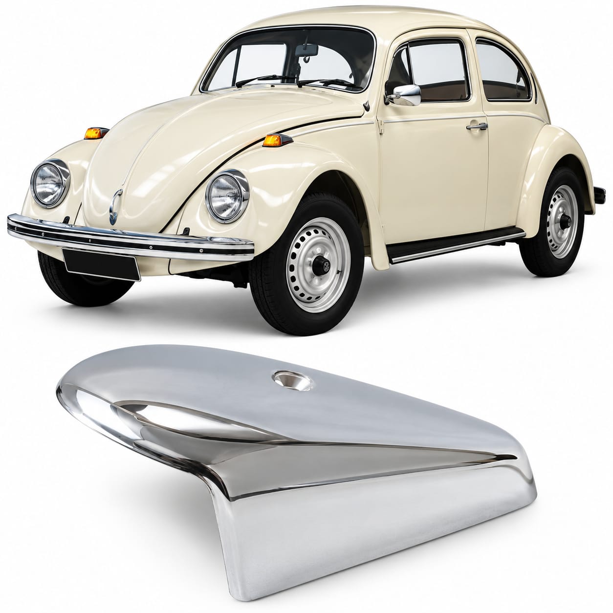Tapa guiñador (Metal) Fusca 1974-1986