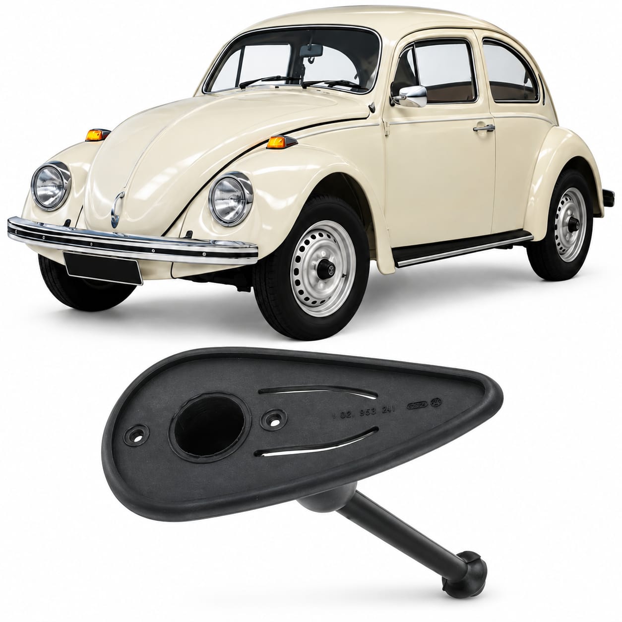 Base guiñador (Goma) Fusca 1974-1986